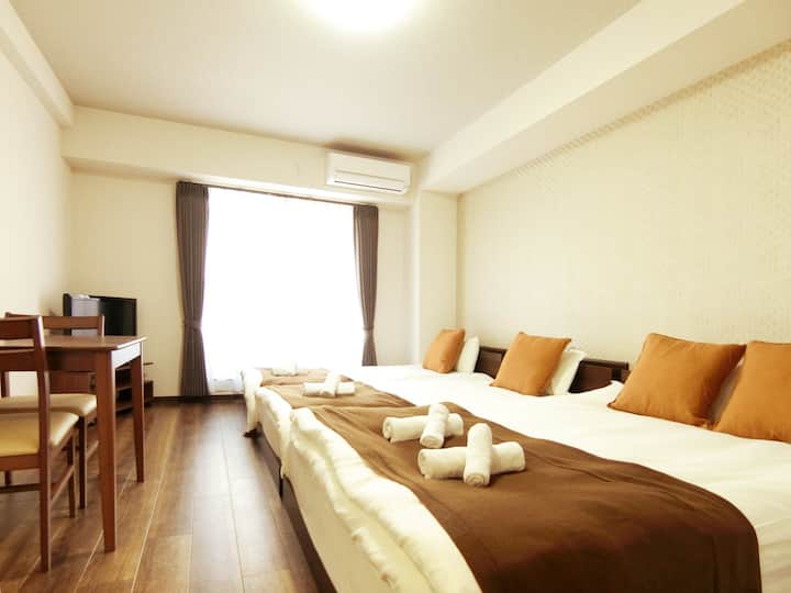 Airbnb爱彼迎 Hotel Taiyo Single Room In Osaka