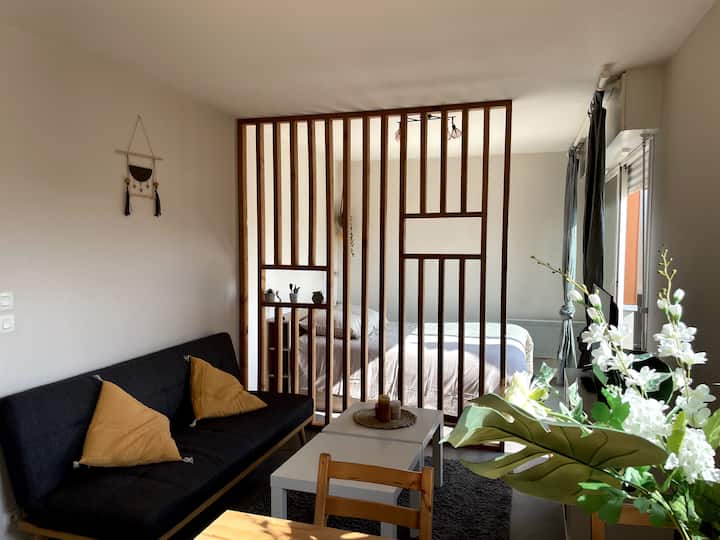 Le Cosy - Studio Avec Parking Privé - Vannes