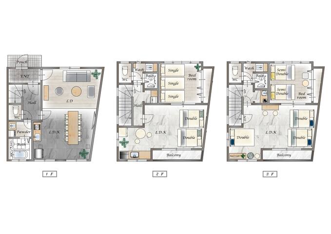 Spacious, 4BR 10 Beds / 5-Min to Skytree gallery image 5