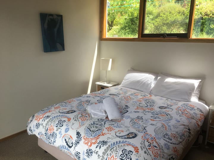 Master bedroom on lower floor