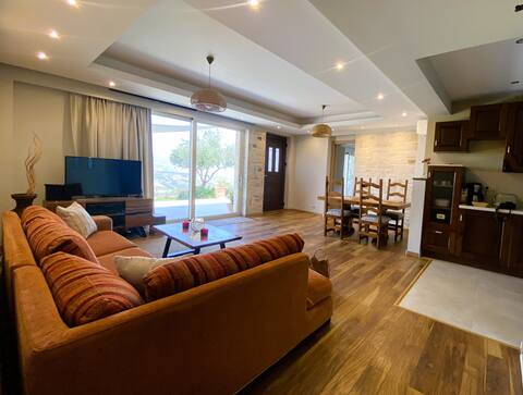 Top Airbnb: Mountain & Sea view countryside villa in Heraklion in 3η κοινότητα ηρακλείου δυτική