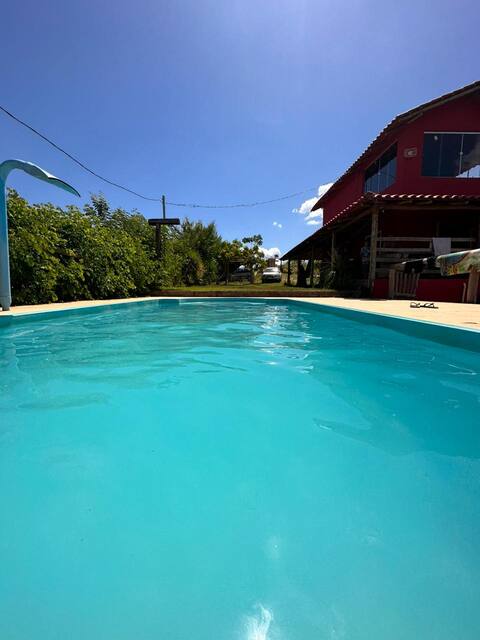 Felixlandia, House with pool and dam view