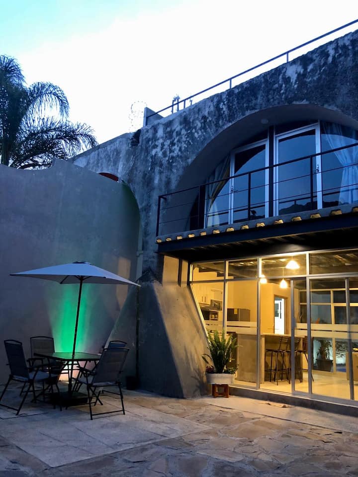 House with pool inside former Hacienda in Atlixco Houses for Rent in