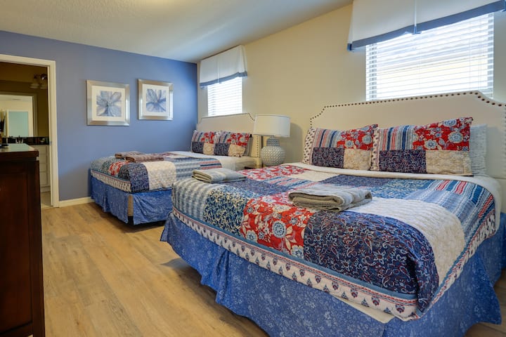 Apartmán na prvom poschodí s 2 manželskými posteľami