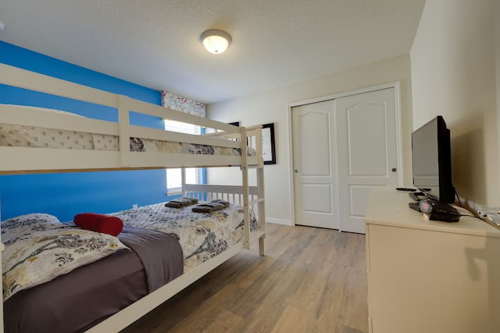 Detská izba s poschodovými posteľami