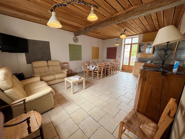 Ecogîte Tertuf 18 Personnes Au Pays De Rabelais - Touraine
