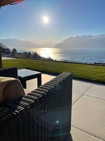 Villa 160m2 et vue paradisiaque sur le lac léman gallery image 2
