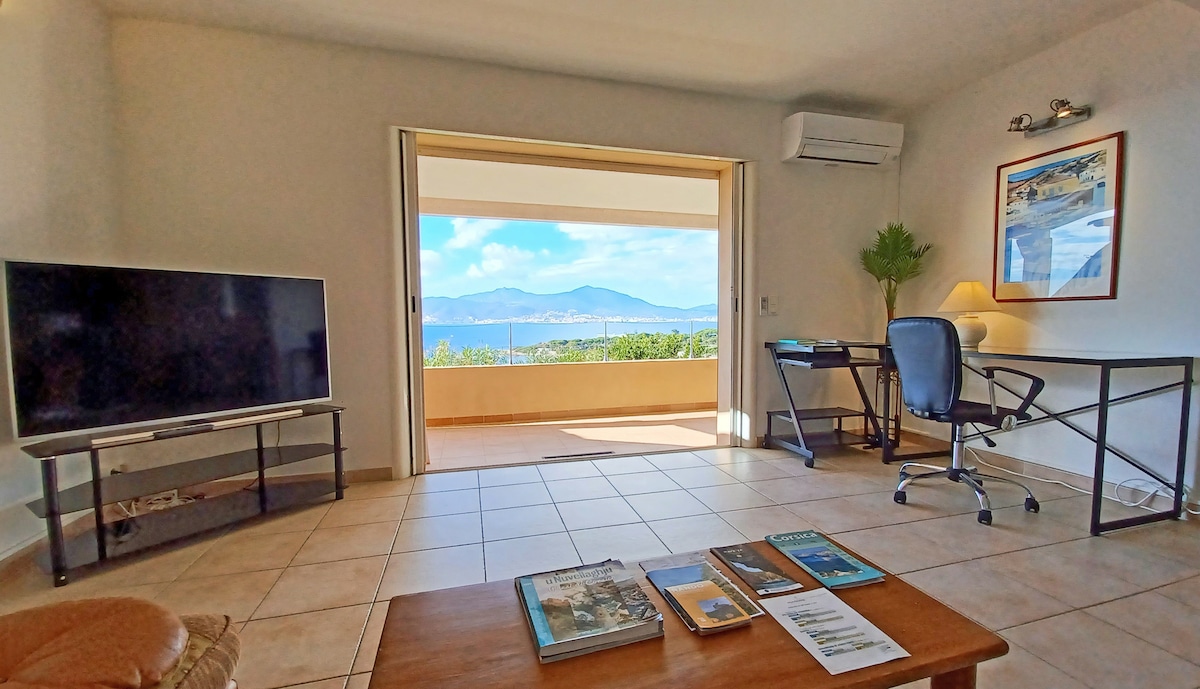 Successful Airbnb property: Porticcio: Soleil Topaze: 2-bedroom - 68 m2, terrace 20 m2 in Grosseto Prugna