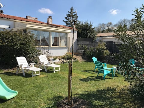 Plain pied -mer-calme -confort-la Rochelle.6-8pers