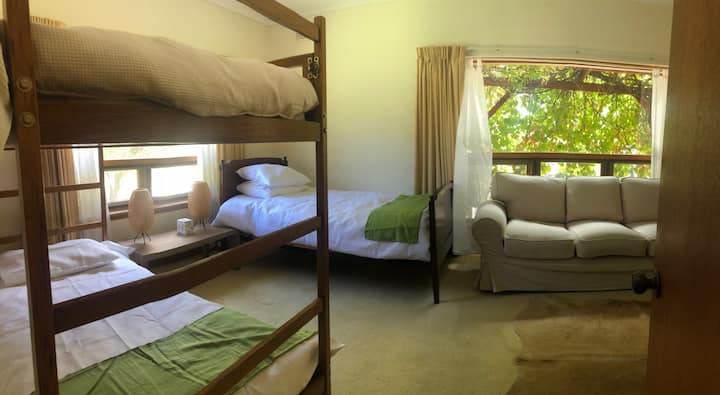 Private Bedroom 3 with bunk and single bed (3 people)