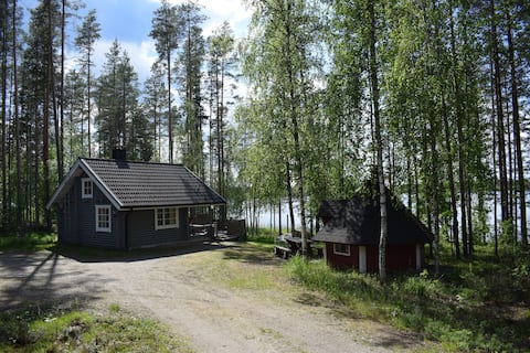 Cozy lake cabin