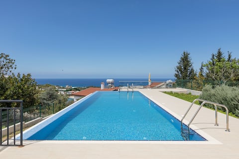 3 bedroom Private Semi-Detached Villa with pool
