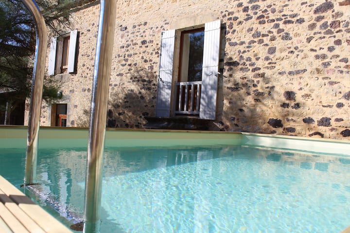 Dordogne Perigord Noir Maison Parc Clos Et Piscine - Monpazier