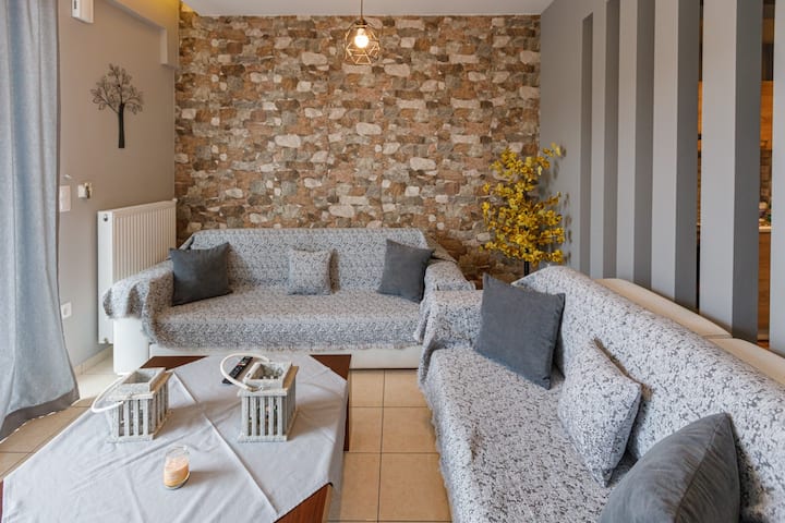 Joanna别墅的私人起居室景观1.装饰细节。