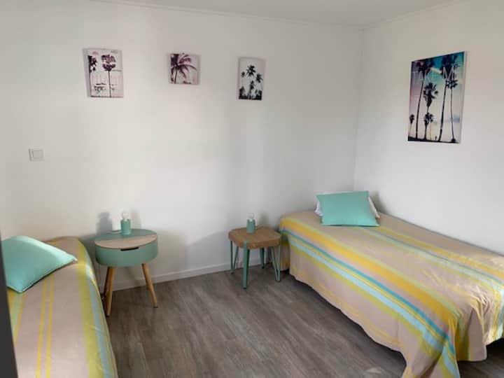 habitación de primera: cama de matrimonio o 2 individuales