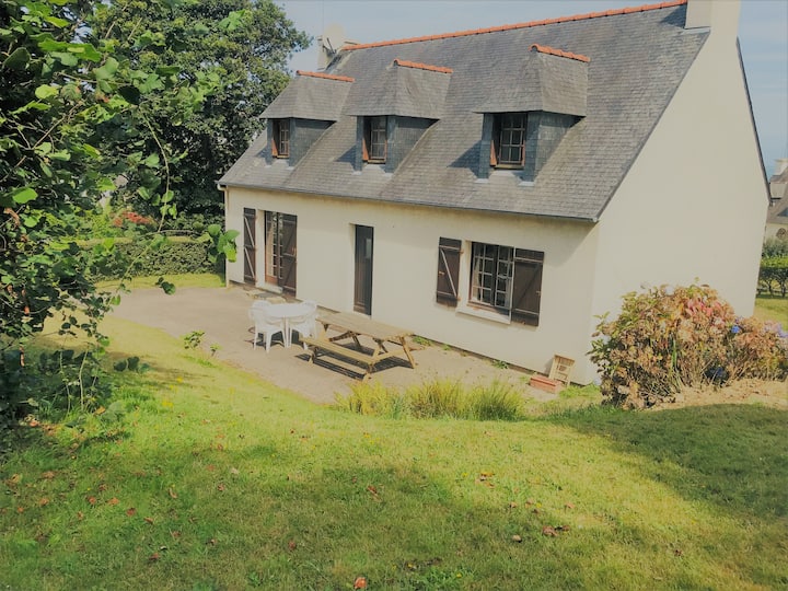 Comfortable House Of 120m2 With 4 Bedrooms On A 780m2 Garden 250m To Beach - Bretagne
