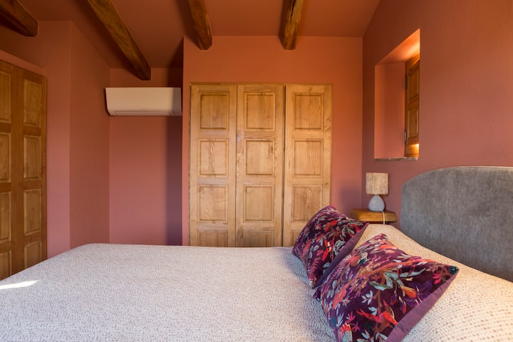 habitación doble del piso