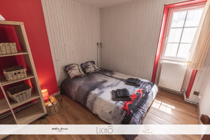 Chambre Lin - 1 lit 140x190 