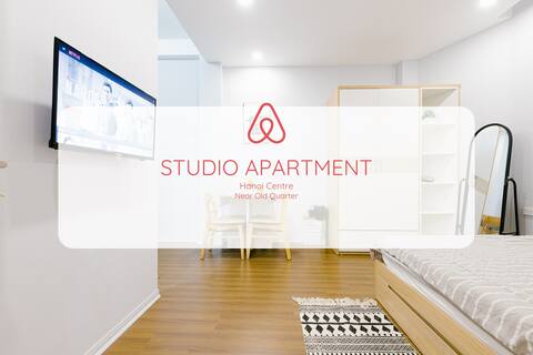 Studio, lift, Hoan Kiem, near old quarter #A02