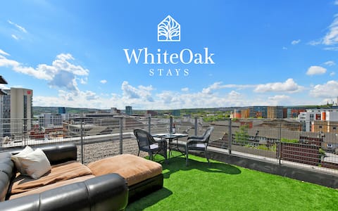 ★ Sheffield Penthouse - Rooftop Terrace + PARKING★