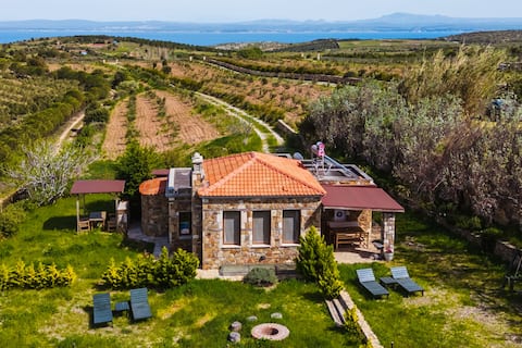 Sunset Houses Bozcaada - Stone House 1- XL