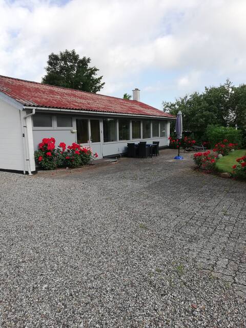 Housing is located in quiet scenic area close to Æbelø