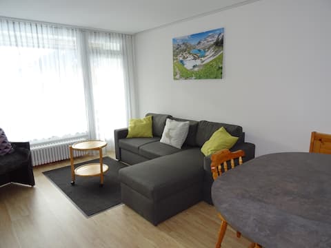 Top Airbnb: Hertihof, renovated, sunny balcony + mountain view in Davos