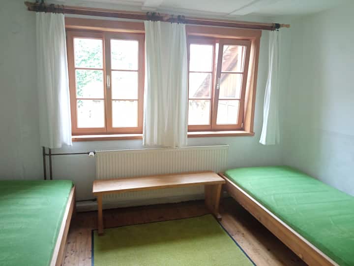 Chumba 1 cha kulala "Kiwi" 3 sehemu moja za kulala (90x200) huko Hochparterre