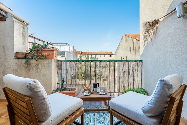 "Les Terrasses" Au Calme, Classé 3 éToiles Parking - La Ciotat