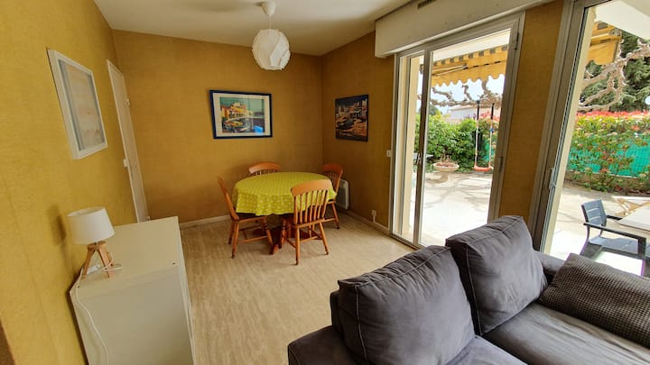 Grand T3 80m2/jardin +Parking Privatif - Bandol