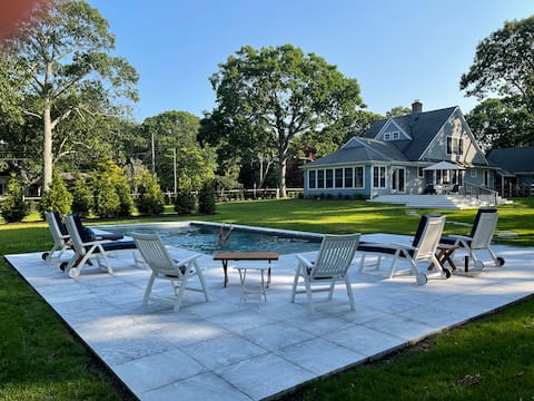 Family Friendly Oasis Steps to Water - Heated Pool