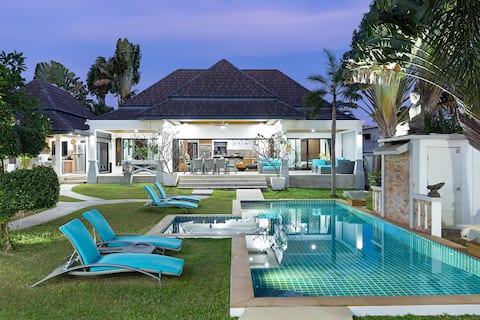Rawai beautifull residence villas 5 bedrooms pool