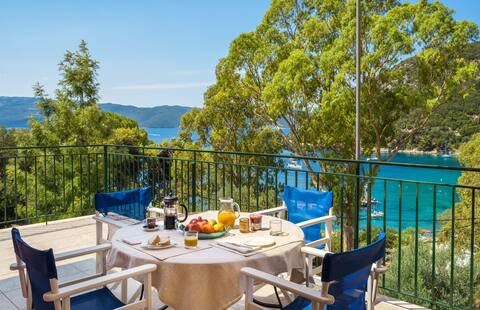 Villa Rhodia, the best one bedroom villa on Ithaca