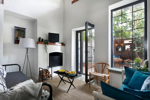 Greek house with garden,loft