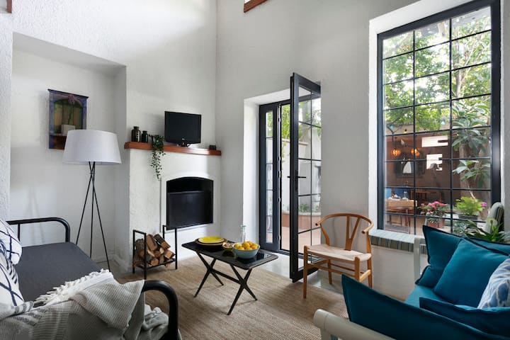 Greek house with garden, loft