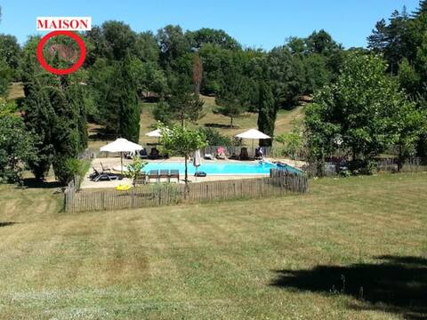 "Le Fournil" renovated charming house with pool