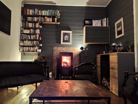 Garden house in the center of Vannes, 6 km from the beaches