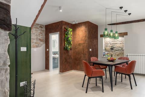 Apartman Pisino, View on the Zip line and Castel