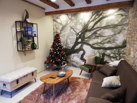 Popular Airbnb listing: Apartman Pisino, View on the Zip line and Castel in Grad Pazin