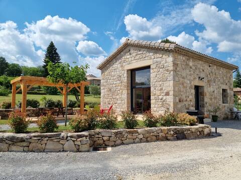 Cozy stone house