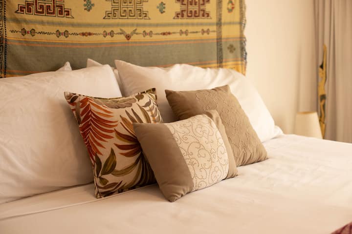 California King sized bed!