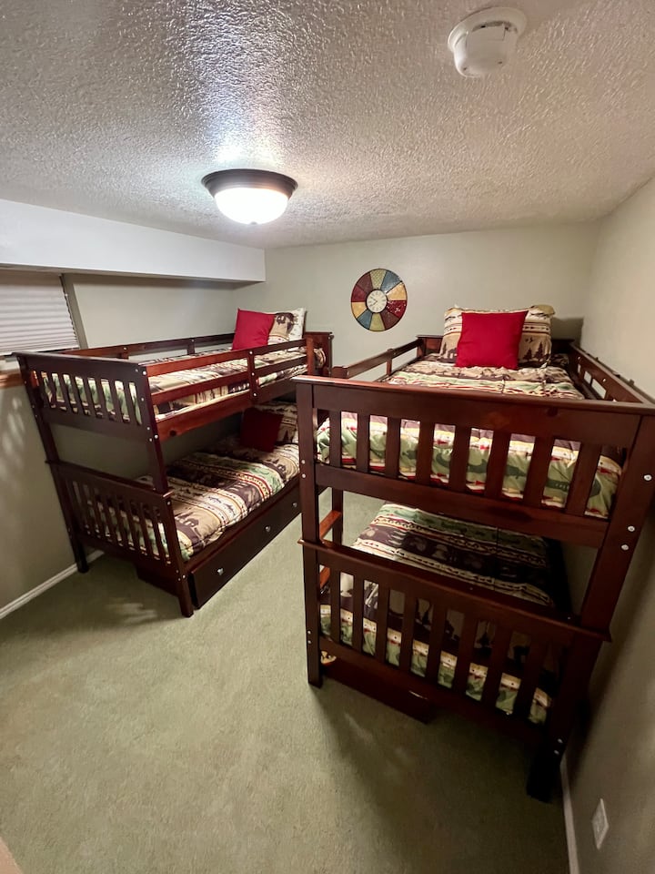 Downstairs Bunk Bed Room