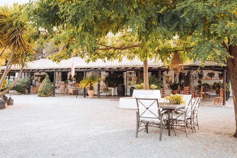 La Cuadra, 10' from city center, garden, pool, BBQ