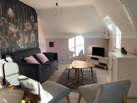 Popular Airbnb listing: Le Puits Joli pink – right in the center of Amboise in Amboise