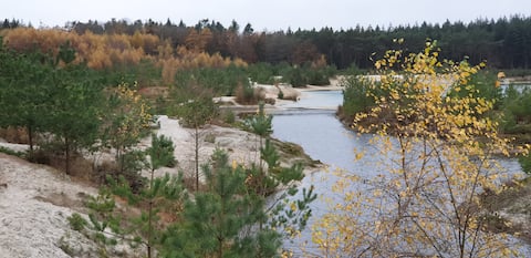 Atmospheric villa in Gasselte NL near Lake