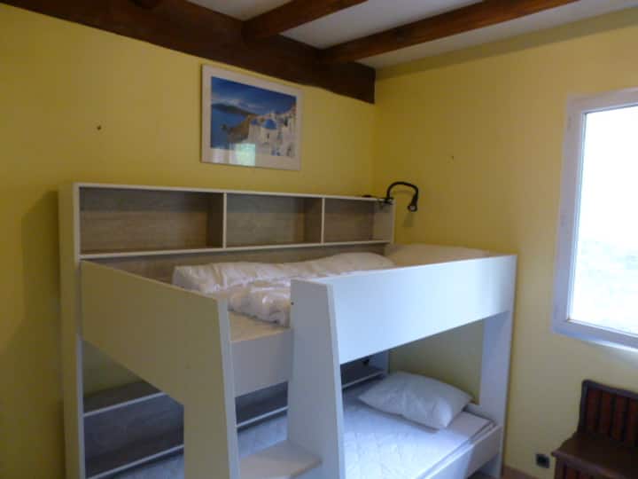 سريران بطابقين للأطفال 90 × 190