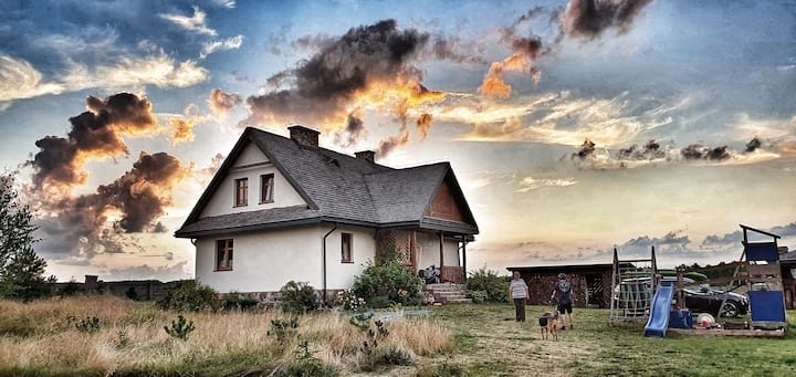 Abandoned village with 44 homes, hostel and swimming pool on the