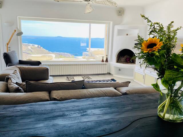 Villa Eleni with Jacuzzi, Sea -Sunset View for 2-8 gallery image 3