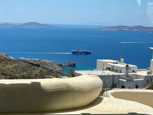 Villa Eleni with Jacuzzi, Sea -Sunset View for 2-8 gallery image 2