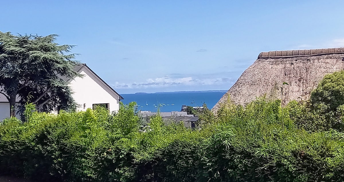 Popular Airbnb listing: Beautiful apartment with sea and valley views. in Saint Cast Le Guildo